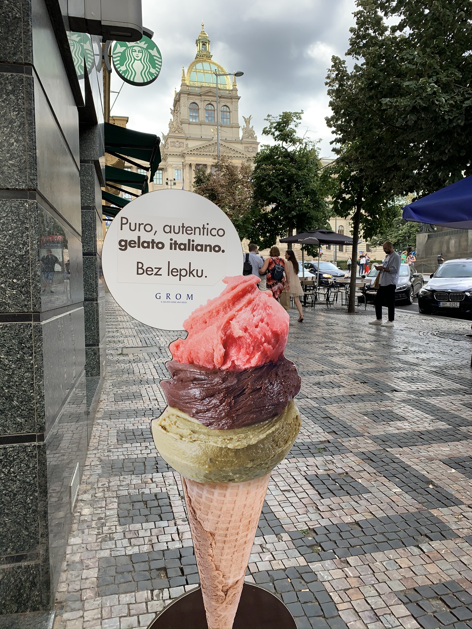 Grom A Dedicated Gluten Free Ice Cream Shop in Prague Gluten Free Prague